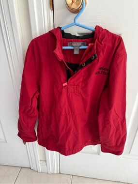 Roots Kids Red Hooded Raincoat 5-6 years